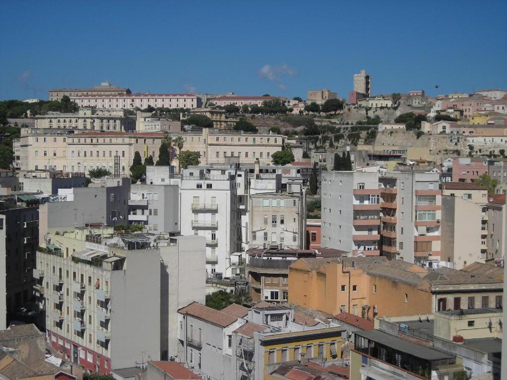 Appartamento Panoramico Cagliari, I Tre Grilli, Centro Exteriör bild