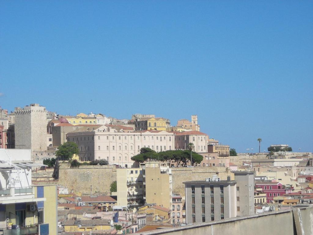 Appartamento Panoramico Cagliari, I Tre Grilli, Centro Exteriör bild