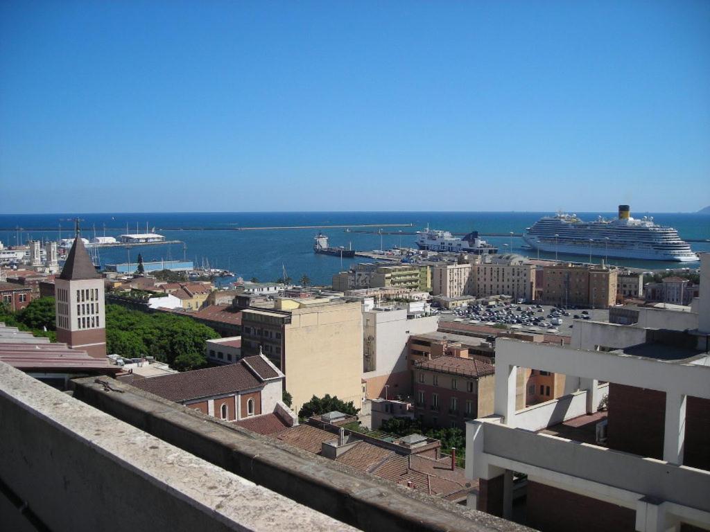 Appartamento Panoramico Cagliari, I Tre Grilli, Centro Exteriör bild