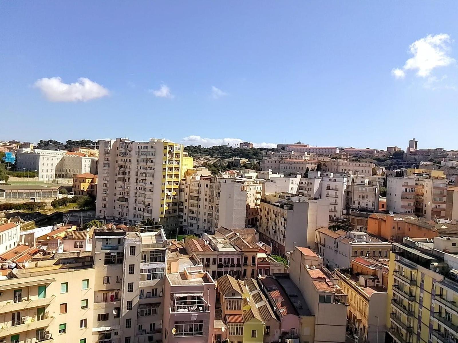Appartamento Panoramico Cagliari, I Tre Grilli, Centro Exteriör bild